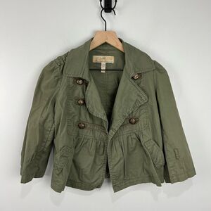 American Rag Army Green Jacket with Buttons XS
